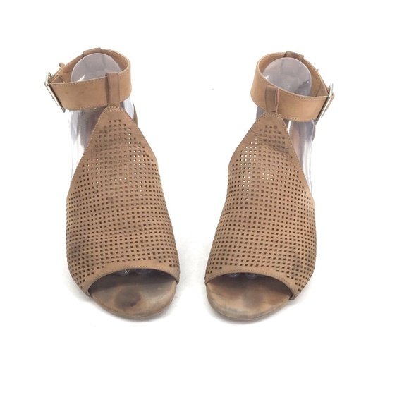 Steve Madden Sawyer Suede Heel Tan Sz 9.5M - Picture 2 of 8